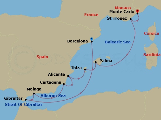 Cruise Map