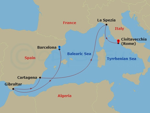 Cruise Map