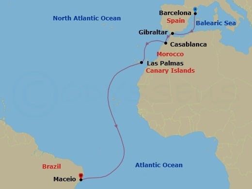 Cruise Map