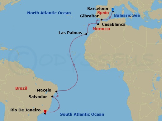 Cruise Map