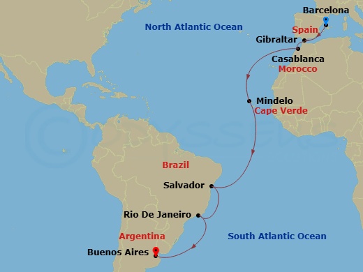 Cruise Map