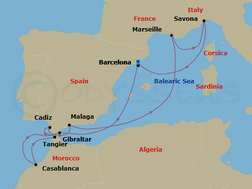 Cruise Map