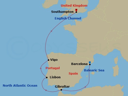 Cruise Map