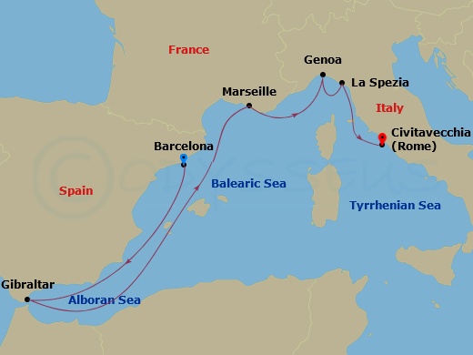 Cruise Map
