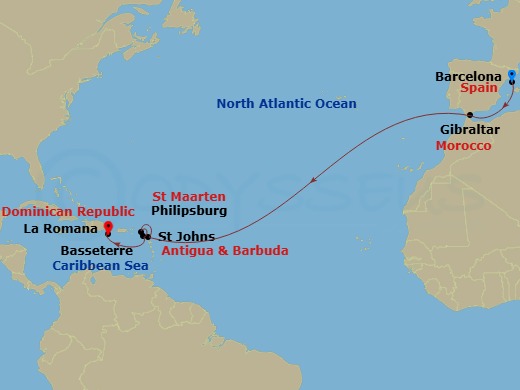 Cruise Map