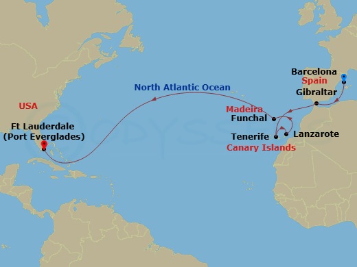 Cruise Map