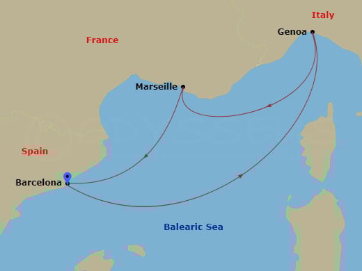 Cruise Map