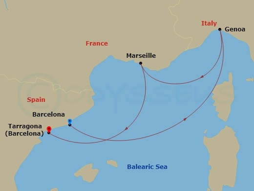 Cruise Map