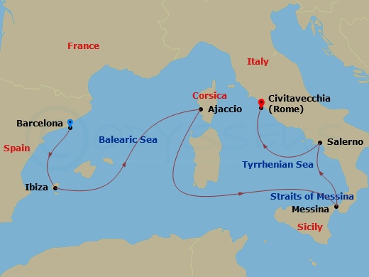 Cruise Map