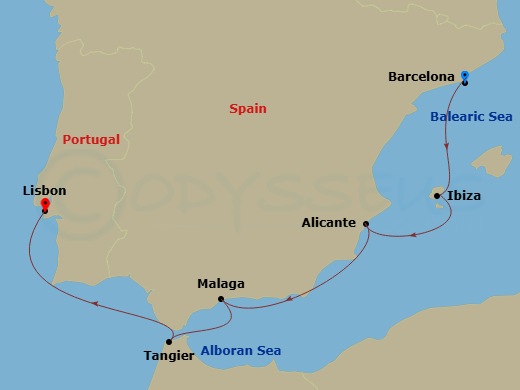 Cruise Map