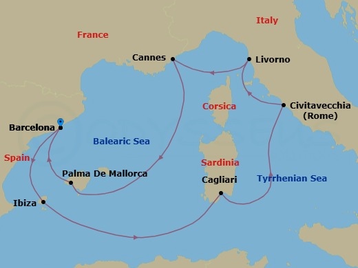 Cruise Map