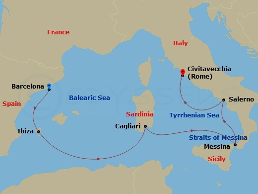 Cruise Map