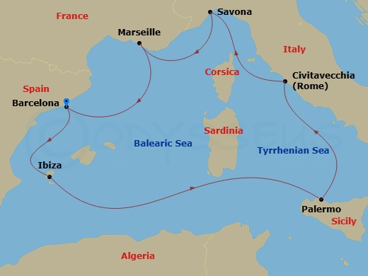 Cruise Map