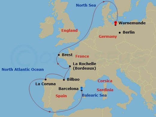 Cruise Map