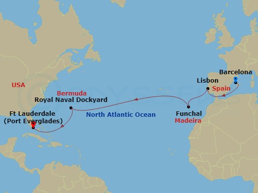 Cruise Map