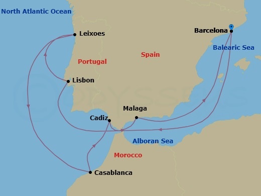 Cruise Map
