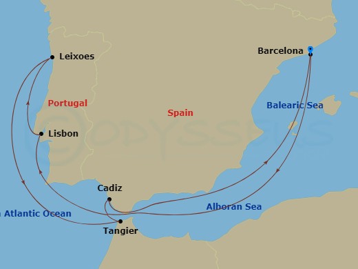 Cruise Map