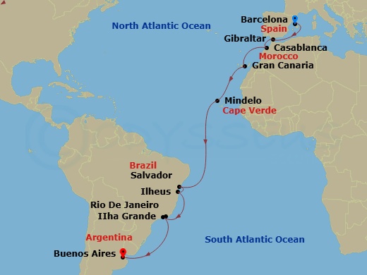 Cruise Map