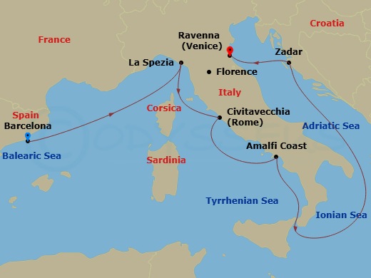 Cruise Map