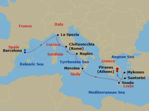 Cruise Map