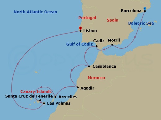 Cruise Map