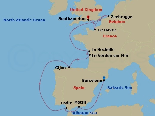 Cruise Map