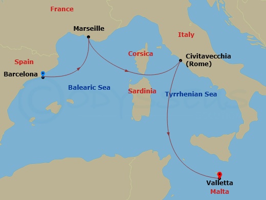 Cruise Map
