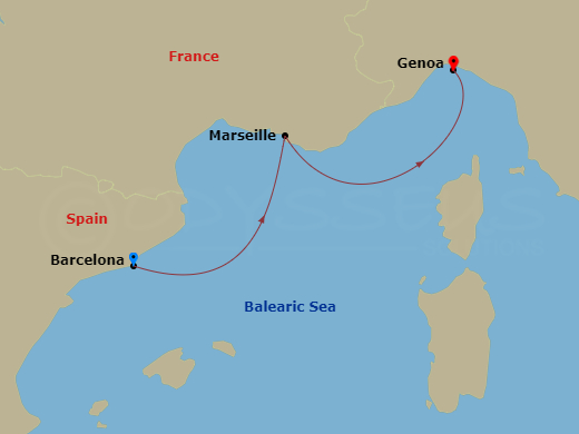 Cruise Map