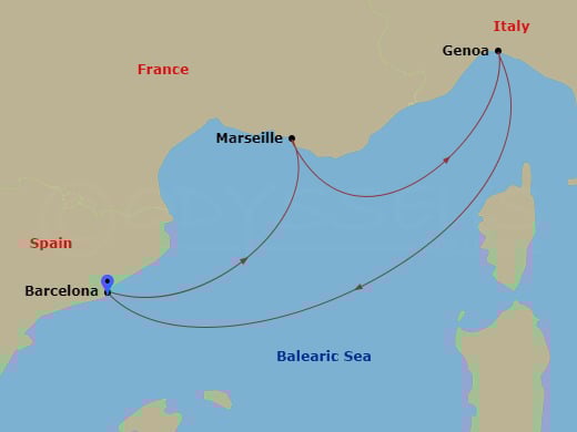Cruise Map