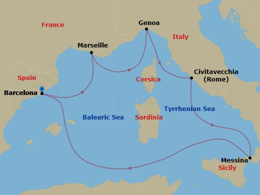 Cruise Map
