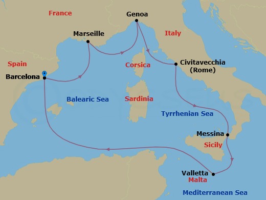 Cruise Map