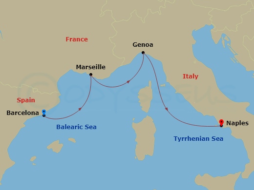Cruise Map
