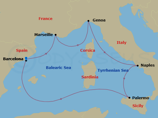 Cruise Map
