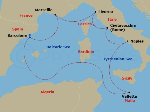 Cruise Map