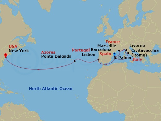 Cruise Map