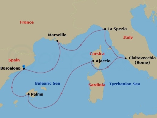 Cruise Map