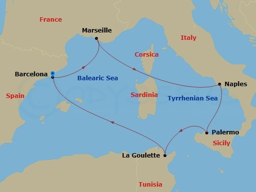 Cruise Map