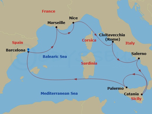 Cruise Map