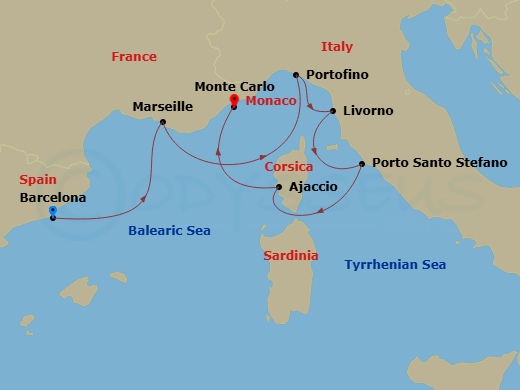 Cruise Map