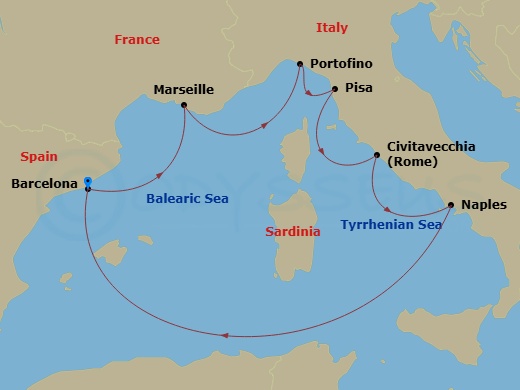 Cruise Map