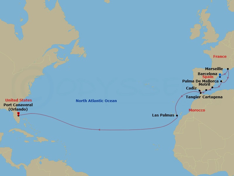 Cruise Map