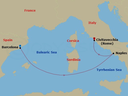 Cruise Map
