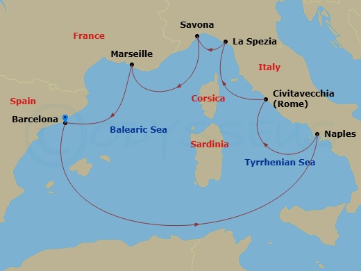 Cruise Map