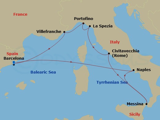 Cruise Map