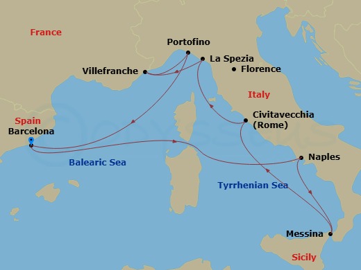 Cruise Map