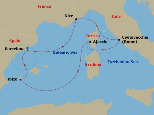 Cruise Map