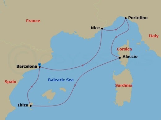Cruise Map