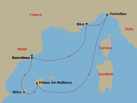 Cruise Map