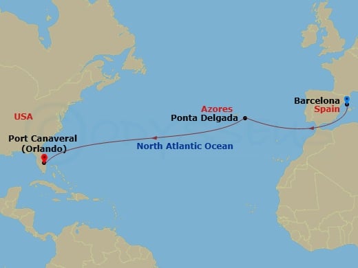 Cruise Map
