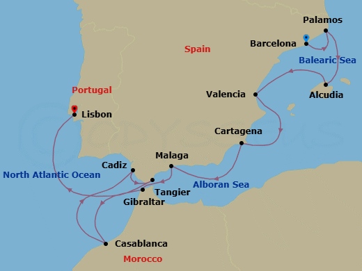 Cruise Map
